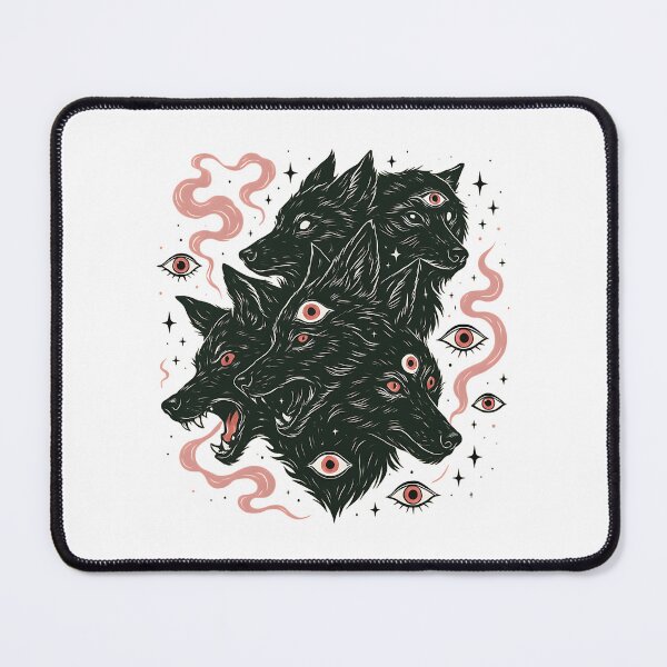 Item preview, Six-Eyed Wolves designed and sold by WheatDraft.