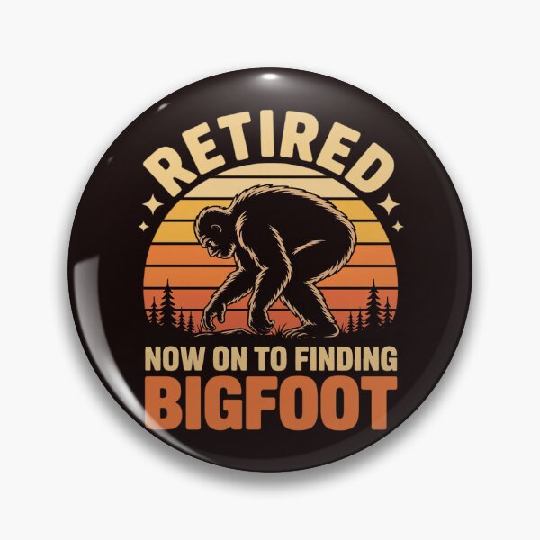 Item preview, Retired Finding Bigfoot Retirement Sasquatch designed and sold by hettingerchaim.
