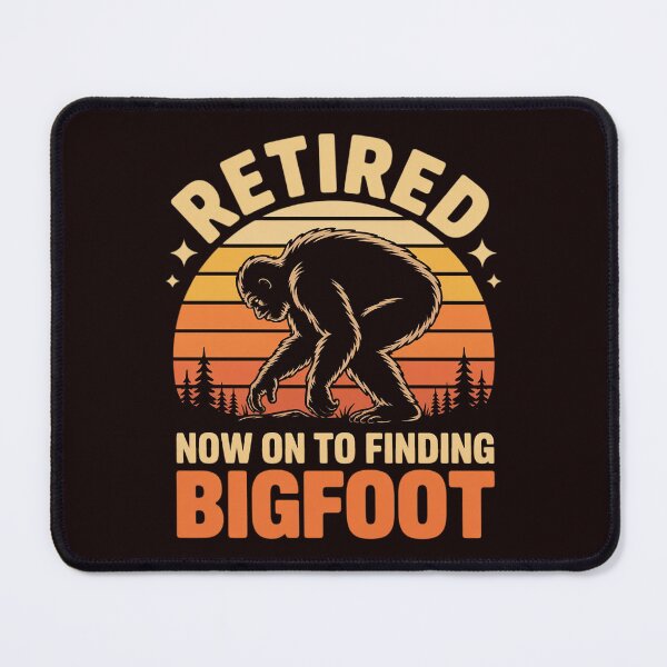Item preview, Retired Finding Bigfoot Retirement Sasquatch designed and sold by hettingerchaim.