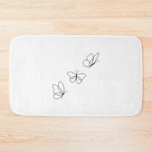 Item preview, Minimalist line art butterflies designed and sold by lea-lani.