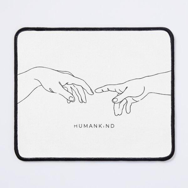 Item preview, Humankind Line Art Hands designed and sold by GenzShoppingHub.