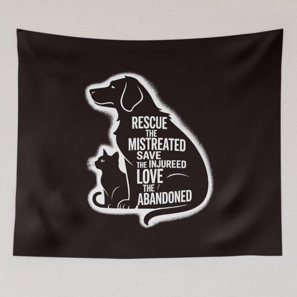 Item preview, Rescue Save Love Pet Animal Volunapparelr designed and sold by hettingerchaim.