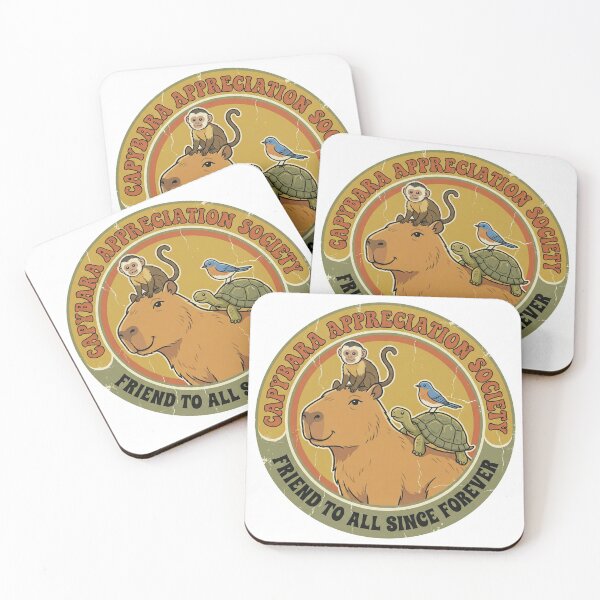 Item preview, Capybara Appreciation Society designed and sold by yellowveggiez.