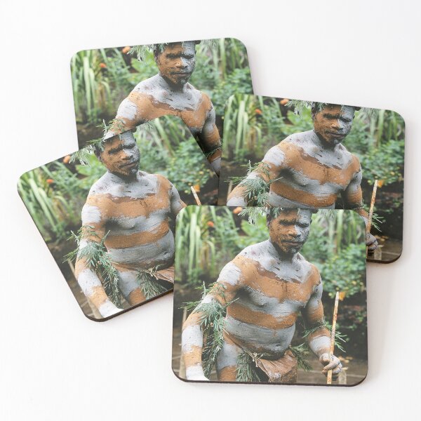 Item preview, Papua New Guinea Villager Art Photo designed and sold by DEC02.