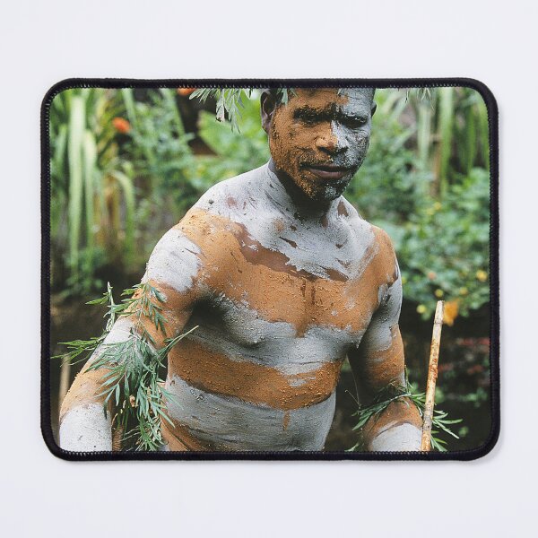 Item preview, Papua New Guinea Villager Art Photo designed and sold by DEC02.