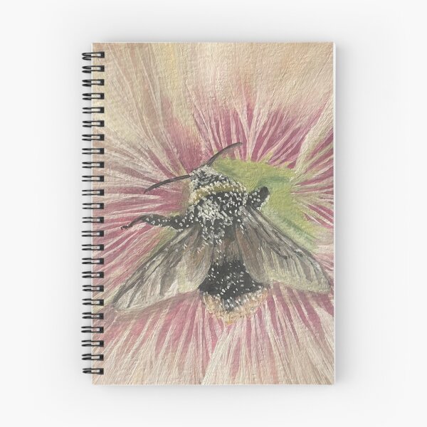 Item preview, bumble bee on flower gouache painting  designed and sold by June Clancy.