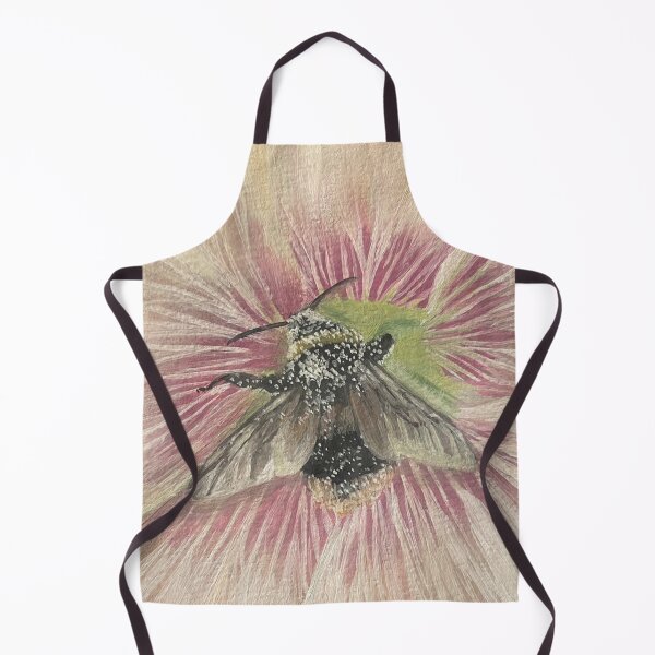Item preview, bumble bee on flower gouache painting designed and sold by June Clancy.