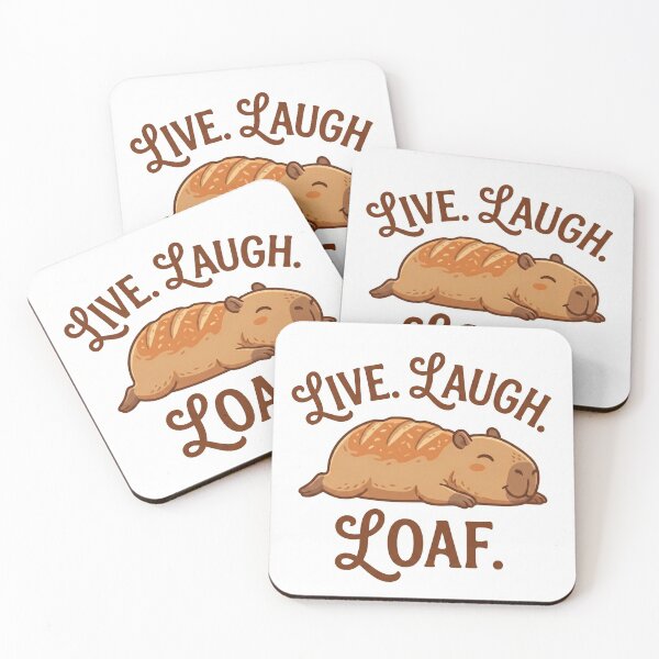 Item preview, Live. Laugh. Loaf. designed and sold by yellowveggiez.