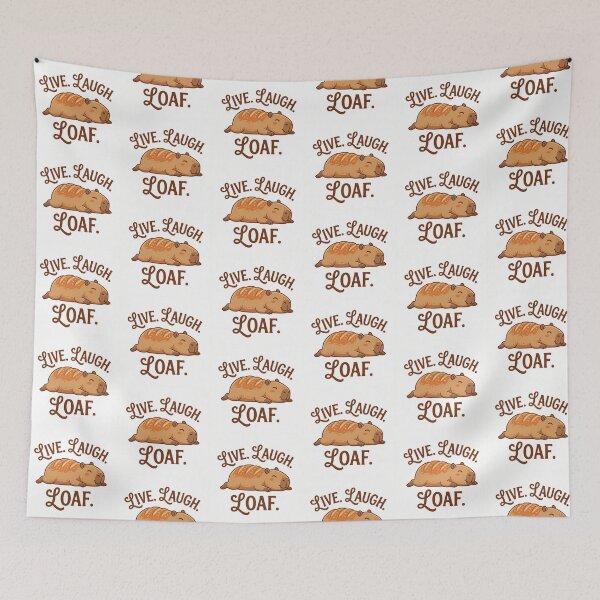 Item preview, Live. Laugh. Loaf. designed and sold by yellowveggiez.