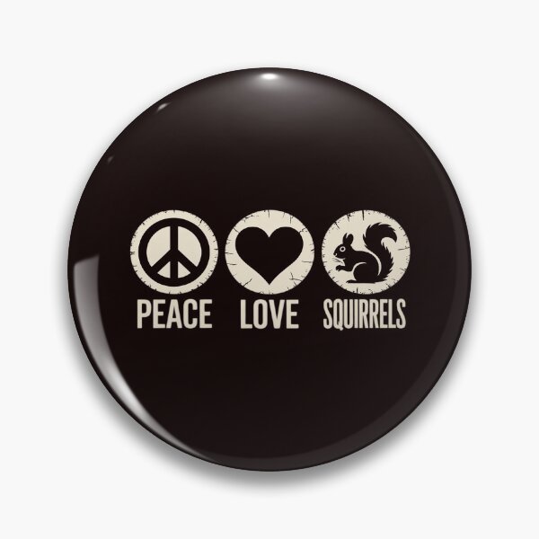 Item preview, Peace Love Squirrels Cute Rodent Women Girls Kids Toddler designed and sold by hettingerchaim.