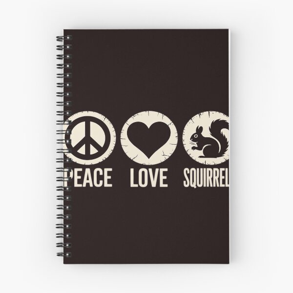 Item preview, Peace Love Squirrels Cute Rodent Women Girls Kids Toddler designed and sold by hettingerchaim.