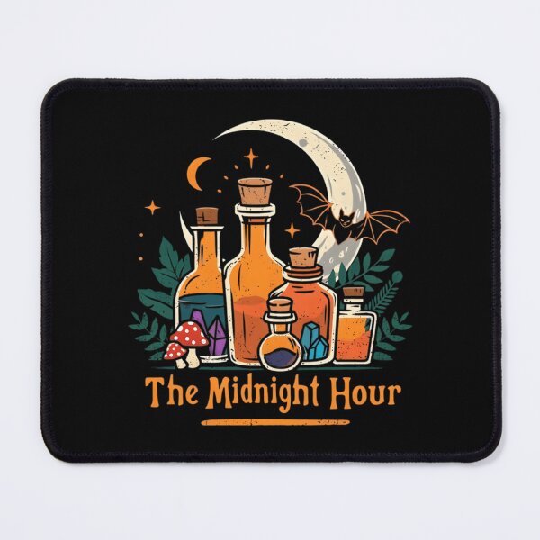 Item preview, Mystical Midnight Witchcore Halloween Potion Illustration designed and sold by WheatDraft.