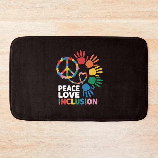 Item preview, Peace Love Inclusion Sped Squad Special-Ed Teacher Daycare Men Women designed and sold by hettingerchaim.