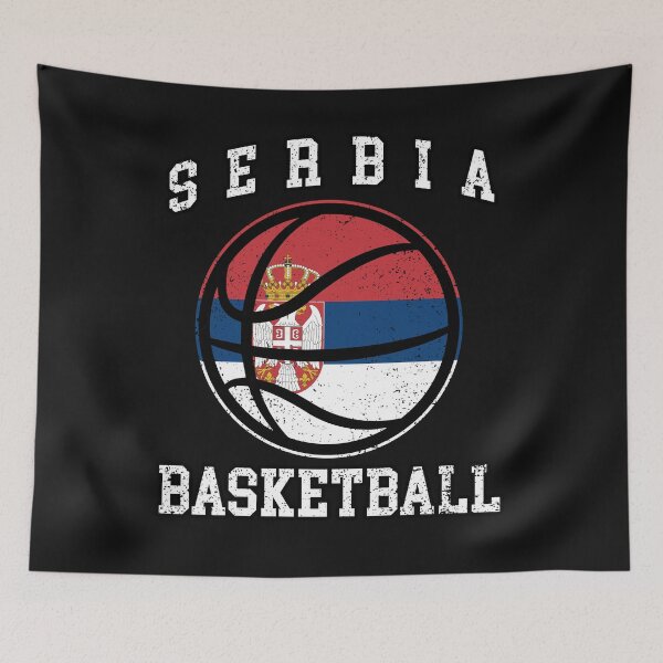 Item preview, BASKETBALL BALL - SERBIA | Fans and Teams for Men and Women T-shirt designed and sold by wallsandpatts.