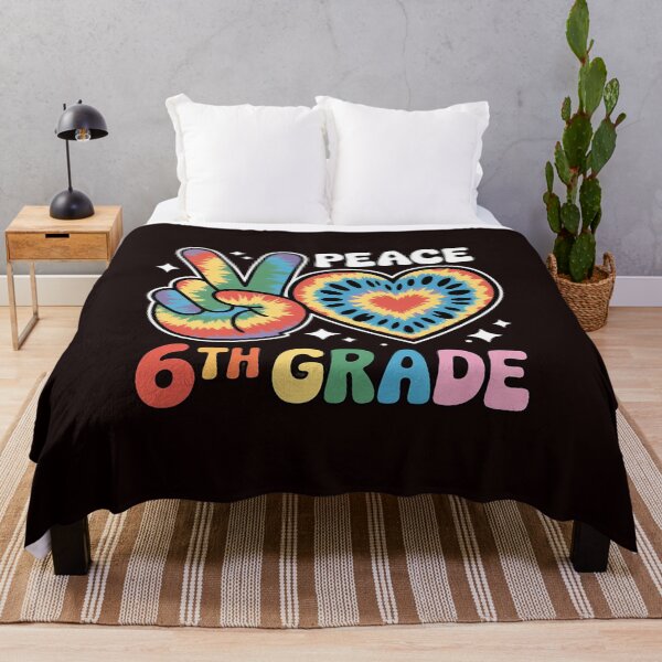 Item preview, Peace Love 6th Grade Leopard Back to School Teacher designed and sold by hettingerchaim.