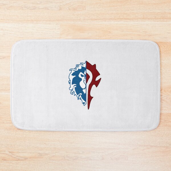 Item preview, Horde & Alliance Inspired Split Emblem – Dual Faction Fantasy Crest designed and sold by PosterFuel.