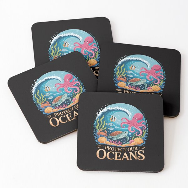 Item preview, Ocean Lover Gift Men Women Kids Sea Life Protect Our Ocean designed and sold by demarioTTS.
