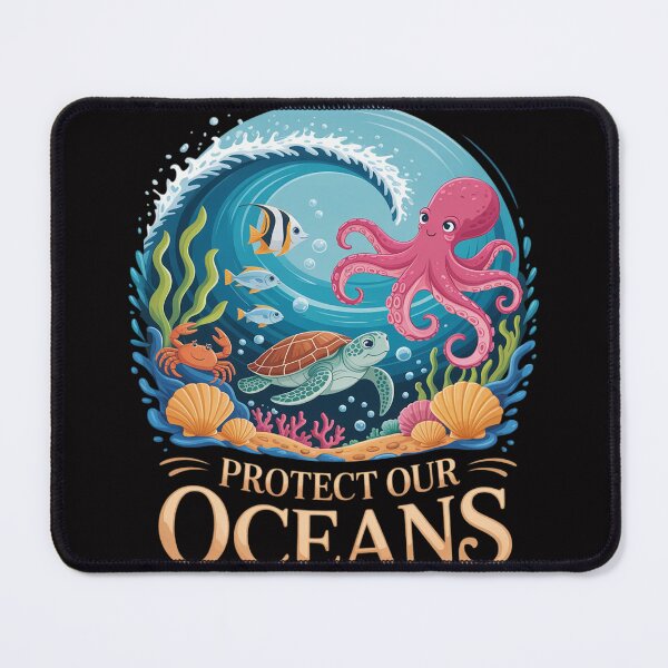 Item preview, Ocean Lover Gift Men Women Kids Sea Life Protect Our Ocean designed and sold by demarioTTS.
