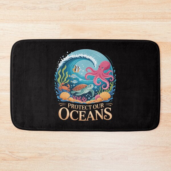 Item preview, Ocean Lover Gift Men Women Kids Sea Life Protect Our Ocean designed and sold by demarioTTS.