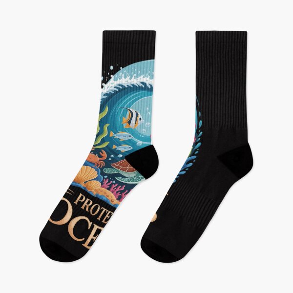Item preview, Ocean Lover Gift Men Women Kids Sea Life Protect Our Ocean designed and sold by demarioTTS.