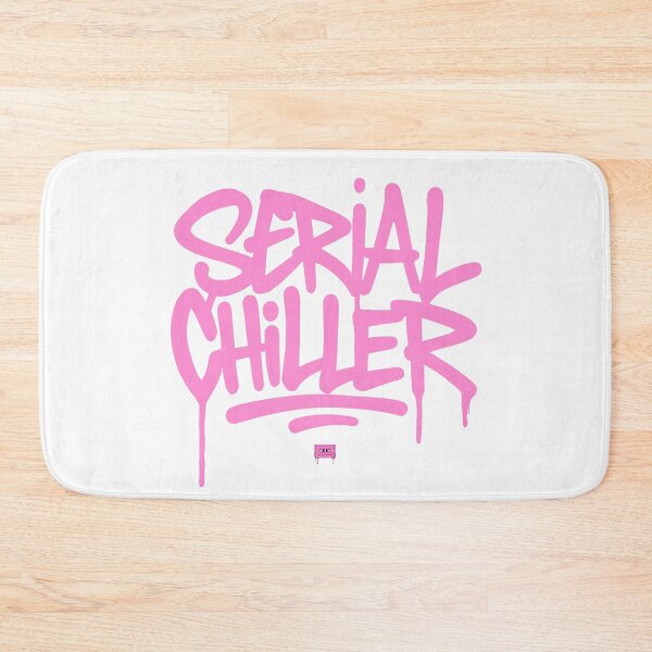 Item preview, Serial Chiller Graffiti Street Art Typography designed and sold by WHITE FLAME PRINTS.