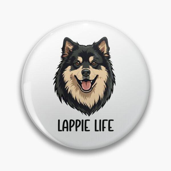 Item preview, Lappie Life (black & tan - head) designed and sold by AlmostAlwaysAU.