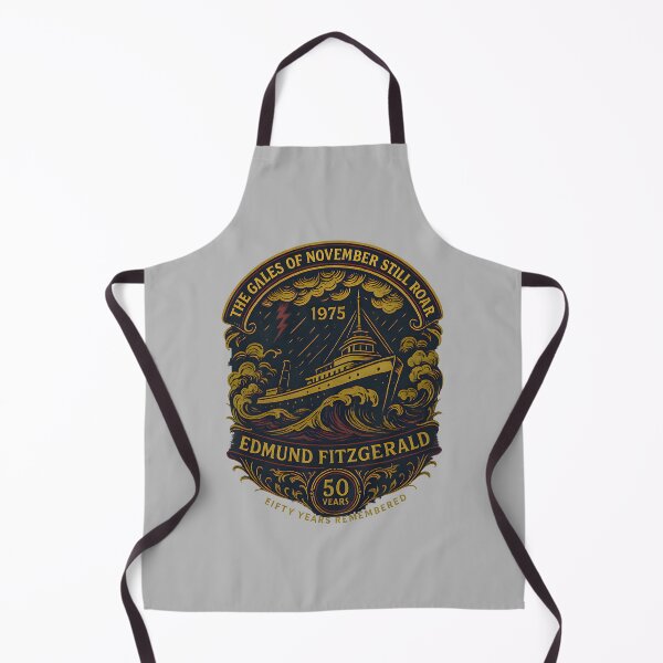 Item preview, Edmund Fitzgerald Ship 1975 Anniversary Great Lakes Tribute designed and sold by mjohnson9.