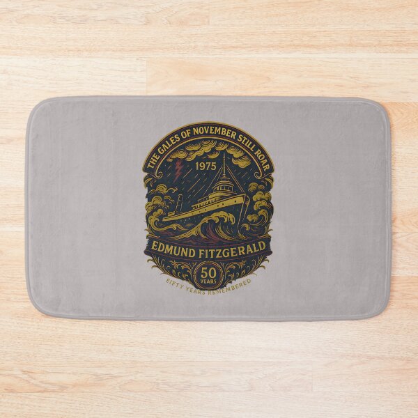 Item preview, Edmund Fitzgerald Ship 1975 Anniversary Great Lakes Tribute designed and sold by mjohnson9.