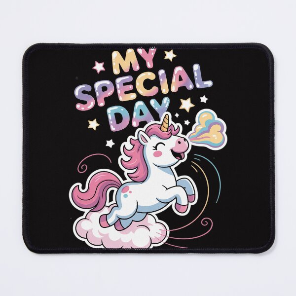 Item preview, My Special Day, Farting Unicorn Birthday designed and sold by demarioTTS.