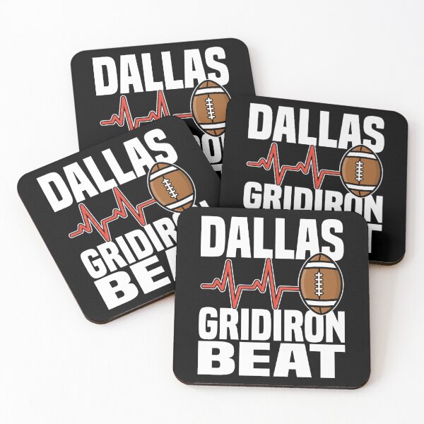 Item preview, DALLAS GRIDIRON BEAT - TEXAS FOOTBALL designed and sold by KEF Custom.