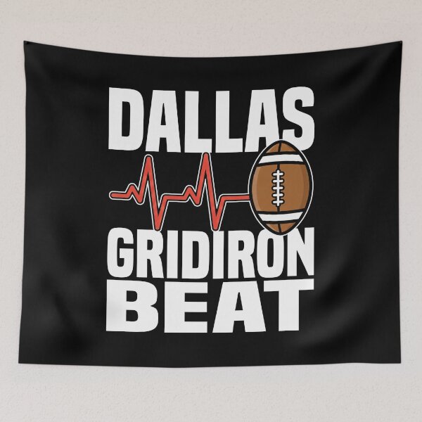 Item preview, DALLAS GRIDIRON BEAT - TEXAS FOOTBALL designed and sold by KEF Custom.