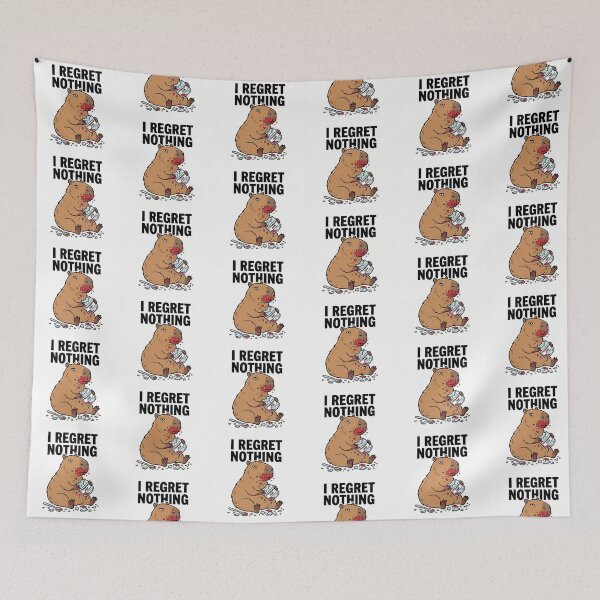 Item preview, I Regret Nothing. designed and sold by yellowveggiez.
