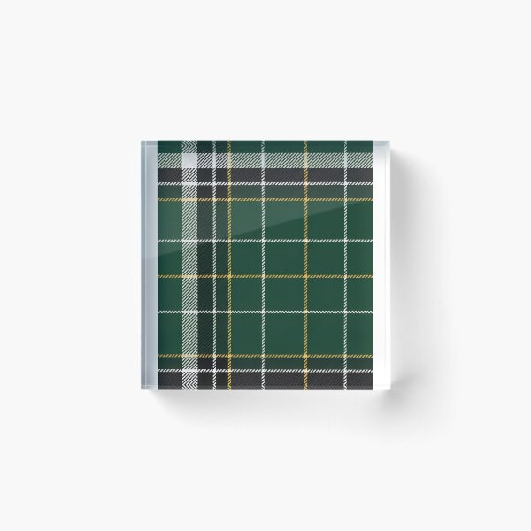 Item preview, Classic Forest Green & Gold Scottish Tartan Plaid Pattern designed and sold by svarupa.