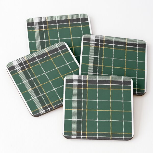 Item preview, Classic Forest Green & Gold Scottish Tartan Plaid Pattern designed and sold by svarupa.