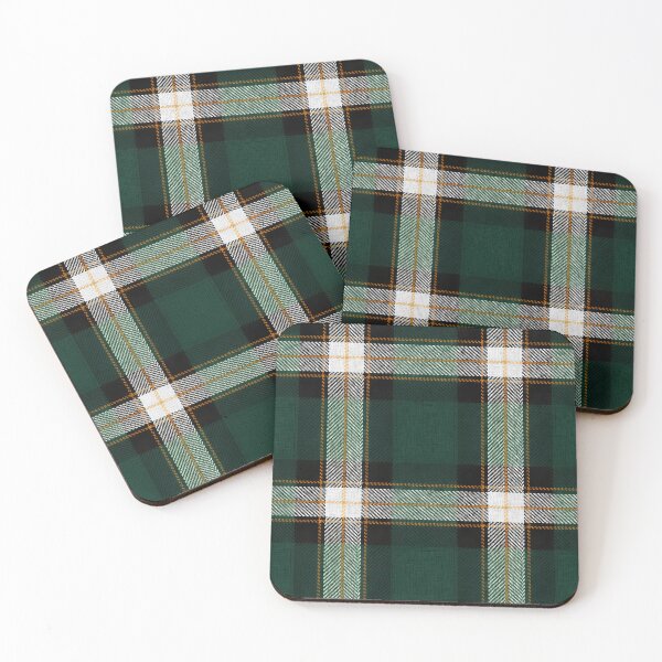 Item preview, Classic Forest Green & Gold Scottish Tartan Plaid Pattern designed and sold by svarupa.