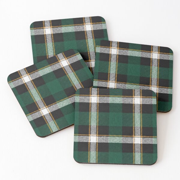 Item preview, Classic Forest Green & Gold Scottish Tartan Plaid Pattern designed and sold by svarupa.