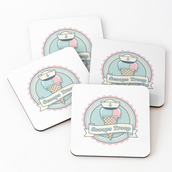 Item preview, Scoops Troop Retro Ice Cream Shop 80s Cartoon Fanart designed and sold by Fandom Universe.