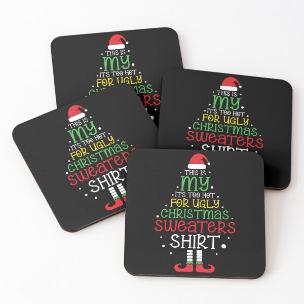 Item preview, It'S Too Hot For Ugly Christmas designed and sold by BaidenNeta.