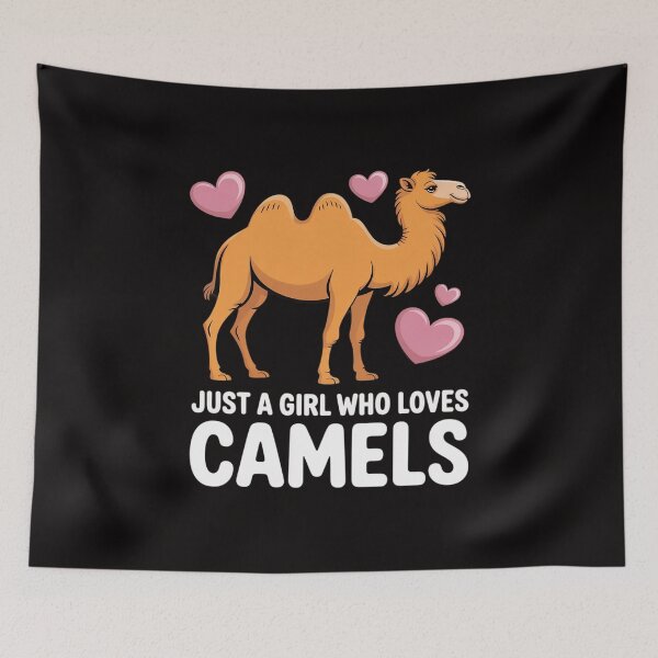 Item preview, Just a Girl Who Loves Camels Cute Camel Girl designed and sold by portcrysral.