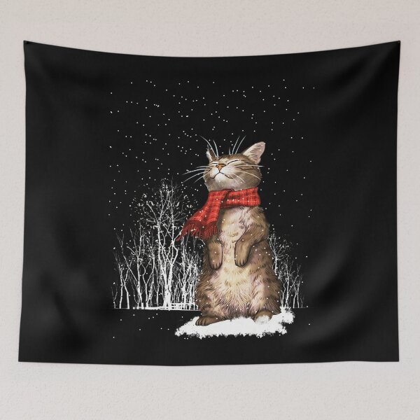 Item preview, Meowy Xmas Cats Christmas Snow Kitten Funny Gift For Womans designed and sold by BaidenNeta.
