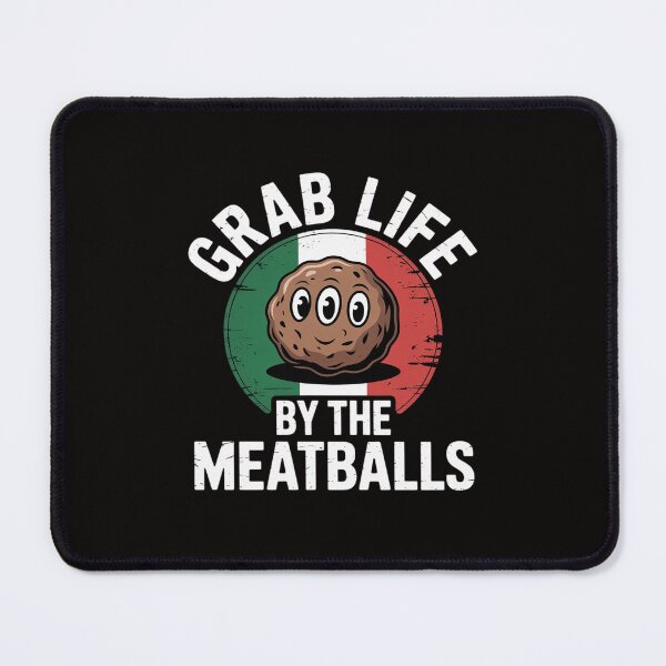 Item preview, Italian Chef Grab Life By The Meatballs Italy Italia designed and sold by portcrysral.