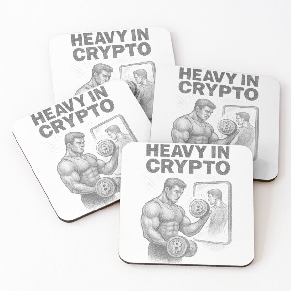 Item preview, Heavy In Crypto Bitcoin Enthusiasts Sketch designed and sold by Compound Money.
