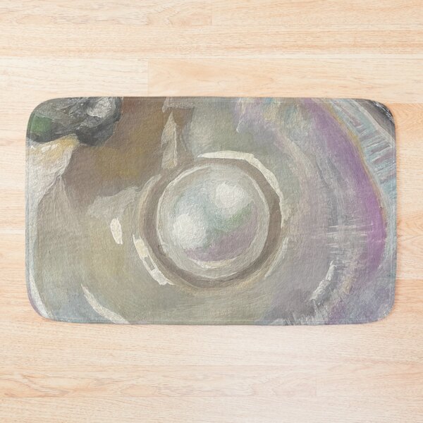 Item preview, pearl + oyster gouache painting designed and sold by June Clancy.