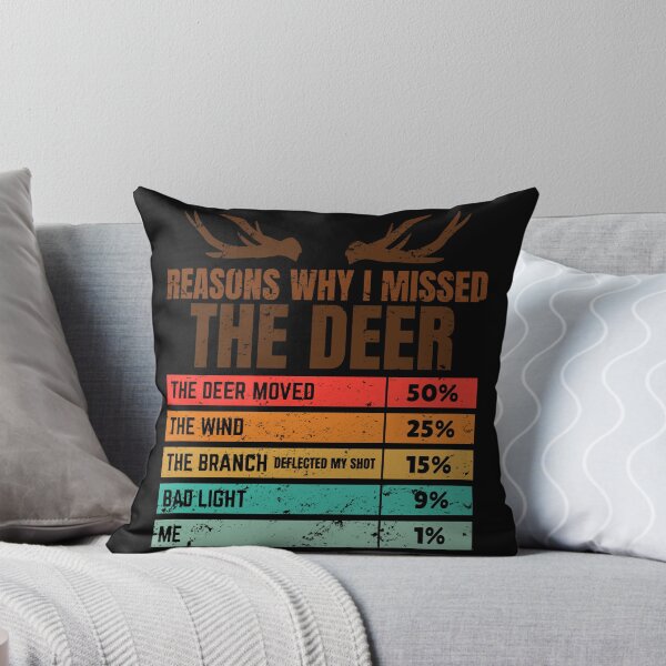 Item preview, Reasons Why I Missed The Deer designed and sold by Minimalismat.
