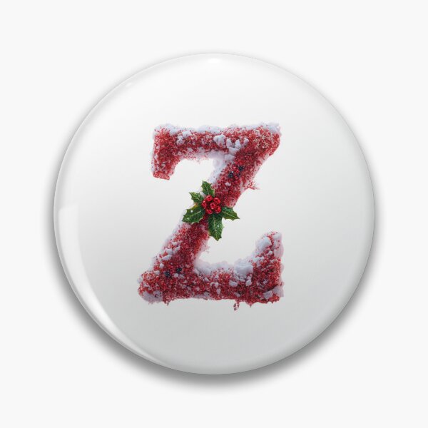 Item preview, Christmas Letter Z Monogram – Festive Holiday Alphabet Art designed and sold by Cultradesign.