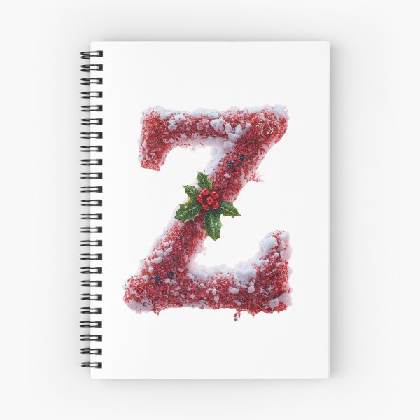 Item preview, Christmas Letter Z Monogram – Festive Holiday Alphabet Art designed and sold by Cultradesign.