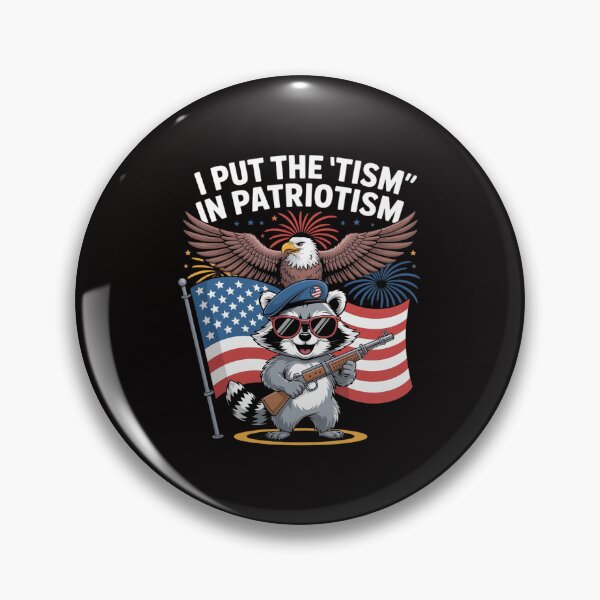Item preview, I Put The Tism in Patriotism Athletic Eagle designed and sold by portcrysral.