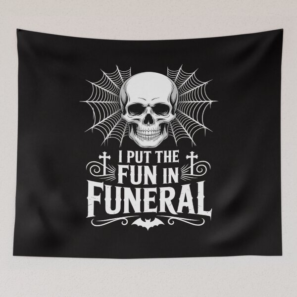Item preview, I Put The Fun In Funeral Embalmer Mortician designed and sold by portcrysral.