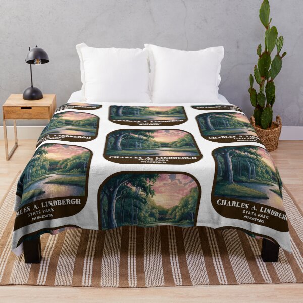 Item preview, Vintage Charles A. Lindbergh State Park (Minnesota State Park) designed and sold by RabbitK.