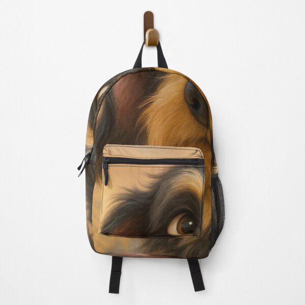 Item preview, Cute Dachshund Portrait – Adorable Long-Haired Sausage Dog Illustration designed and sold by Darlin8888.
